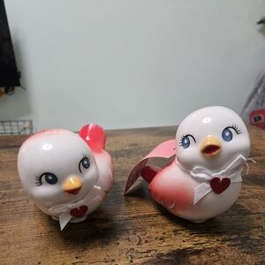 Valentines Day Ceramic Love Birds